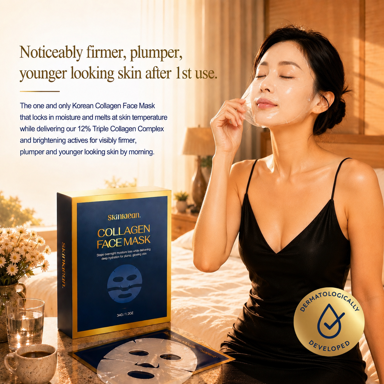 SkinKlean© Baby Collagen Face Mask Baby Collagen FACE Mask – SkinKlean