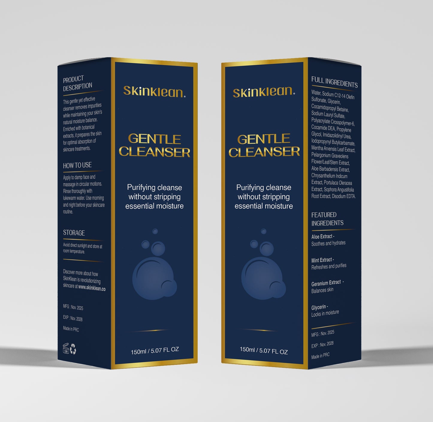 SkinKlean© Gentle Cleanser