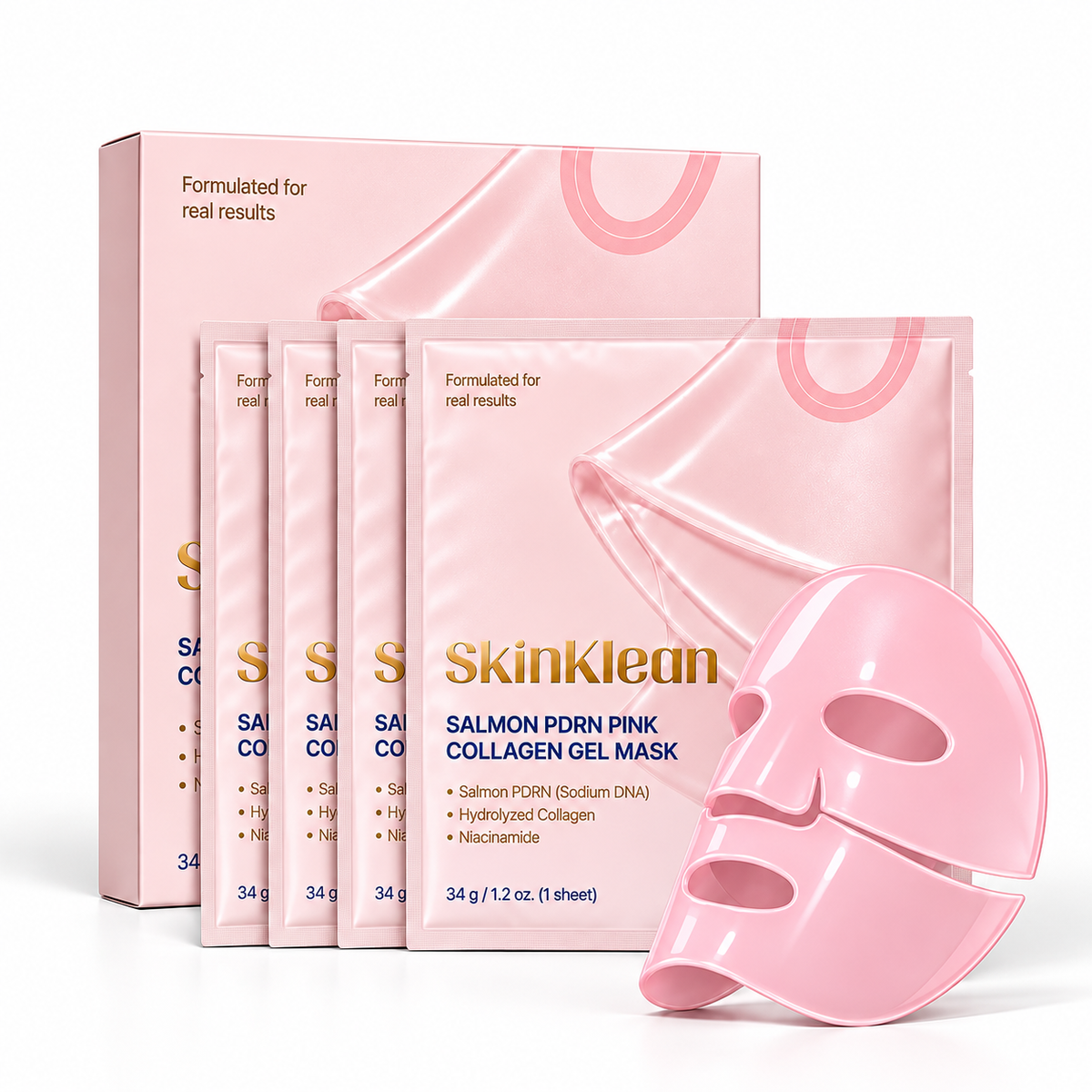 Salmon PDRN® Pink Collagen Gel Mask
