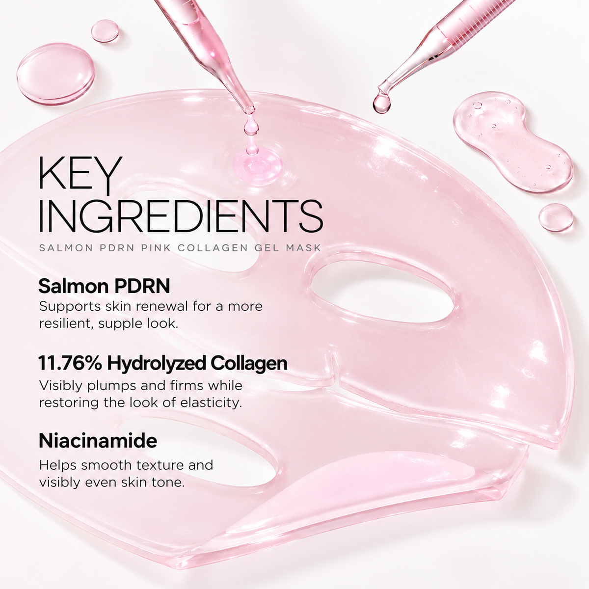 Salmon PDRN® Pink Collagen Gel Mask